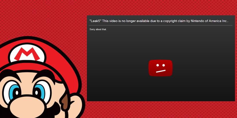 nintendo wallpaper copyright claim