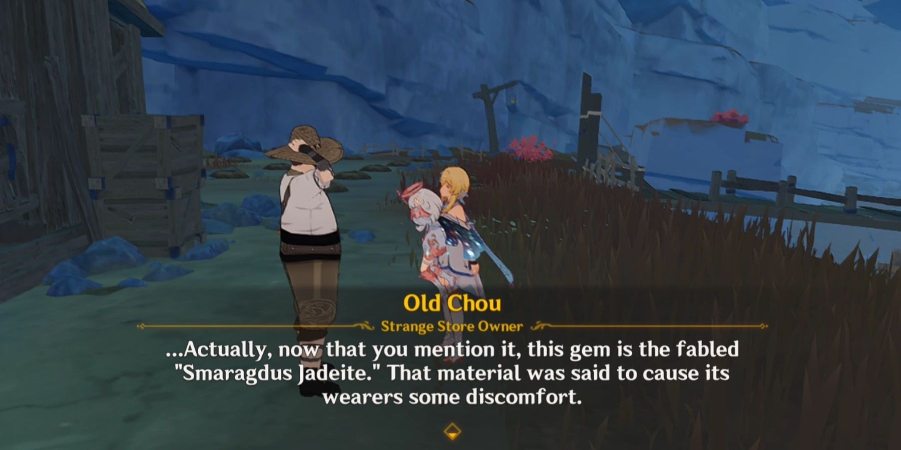 old chou apologizing in genshin impact