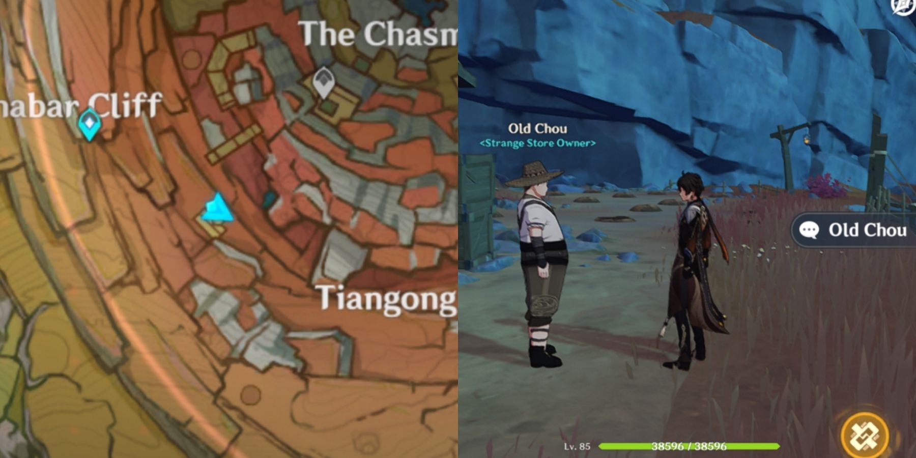 old chou location in genshin impact