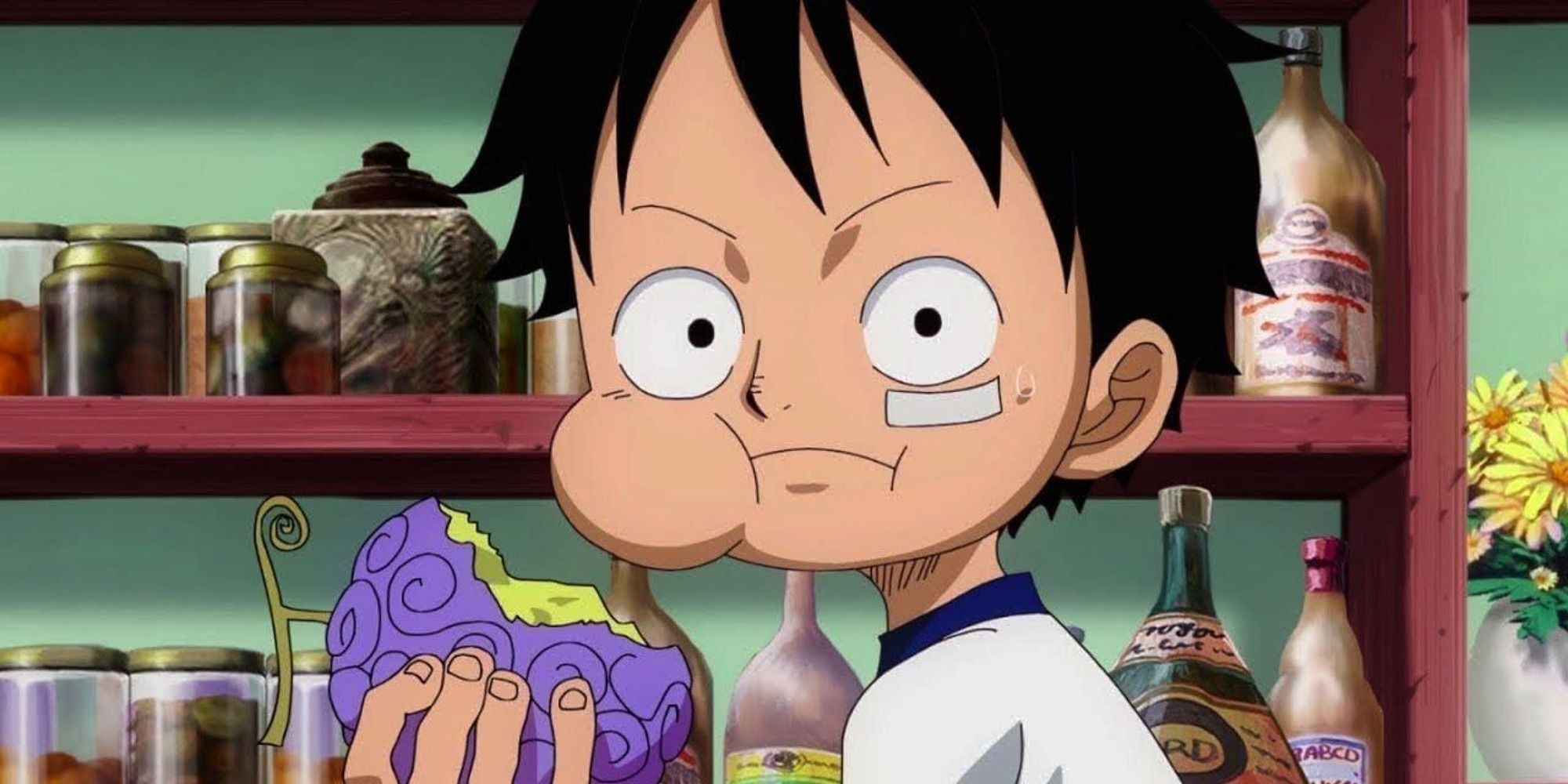 luffy eating the devil fruit