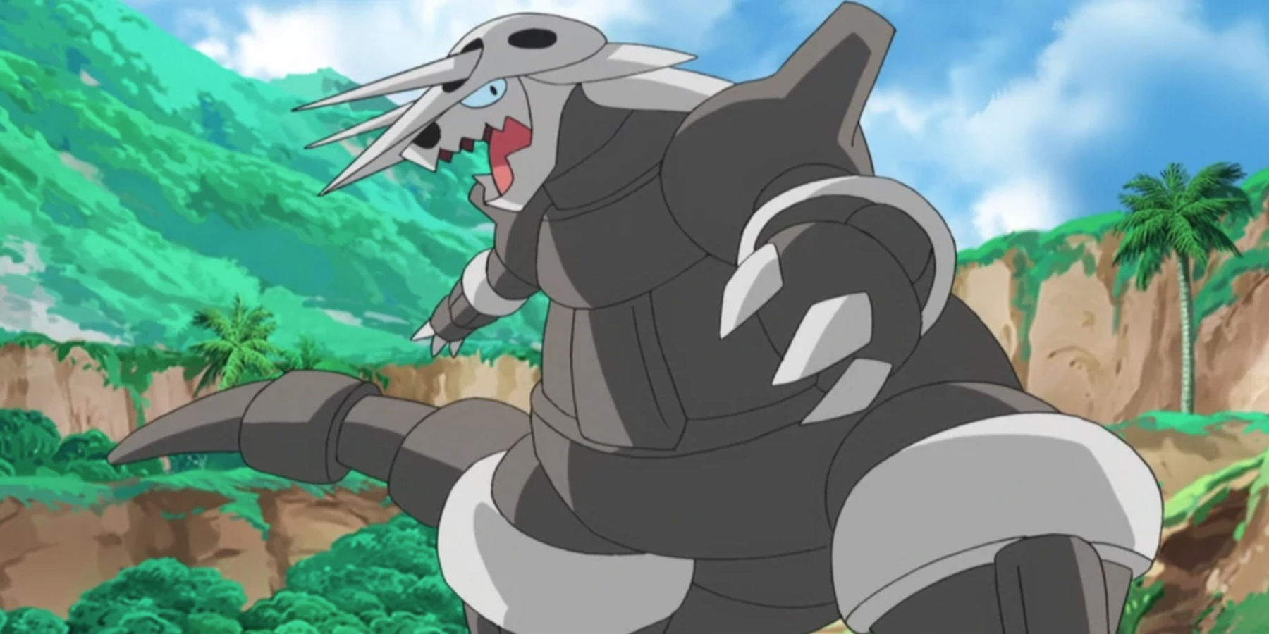 pokemon game freak aggron steel rock