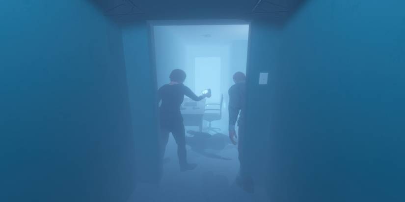 phasmophobia gameplay showing ghost hunters at work