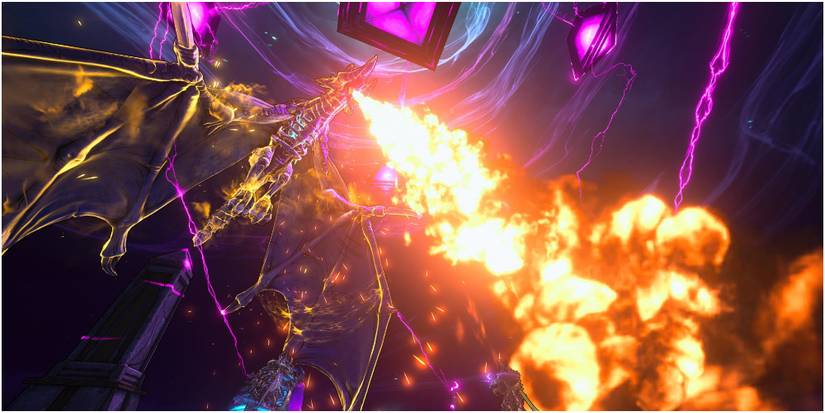 Tiny Tina's Wonderlands Flying The Dragon Lord Bernadette Fiery Breath