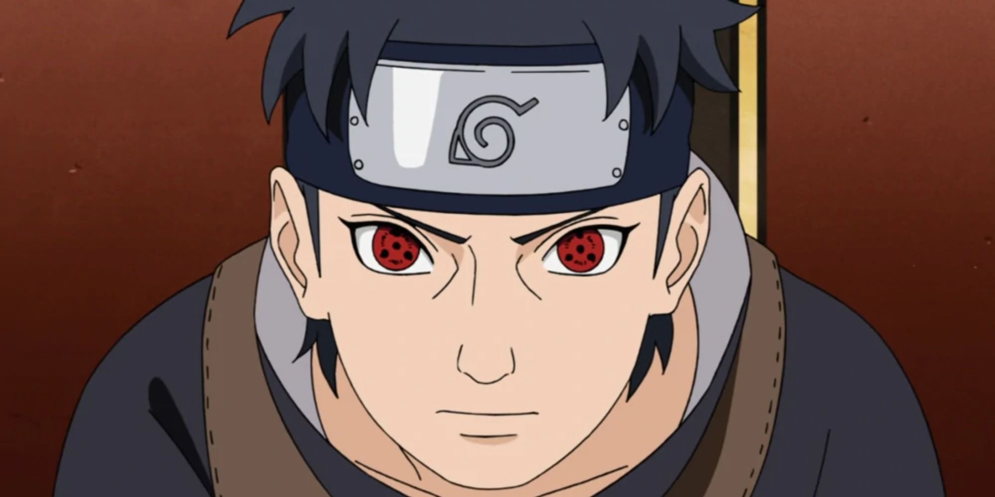  shisui uchiha displaying his sharingan In Naruto