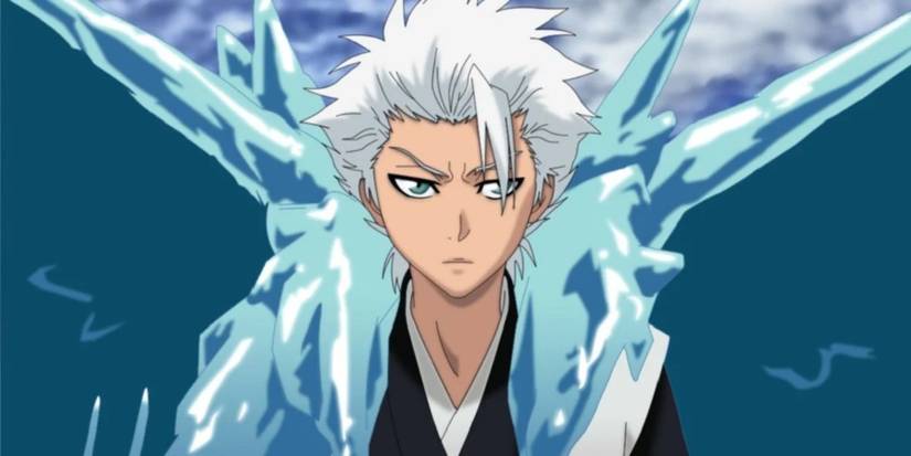 toshiro hitsugaya Using His Bankai In Bleach