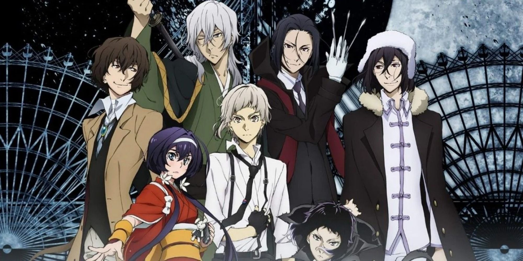Bungou Stray Dogs Anime Character Designs Accompanied by Expanded Staff  List  Crunchyroll News