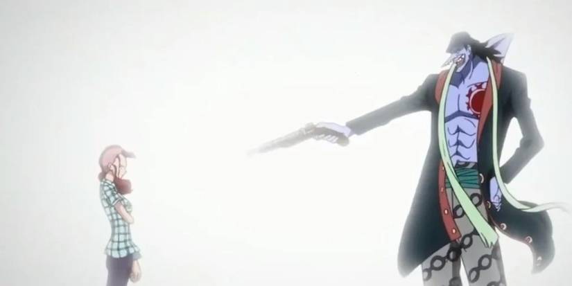 bellmere about to be shot by arlong