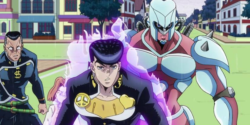 josuke and his stand crazy diamond