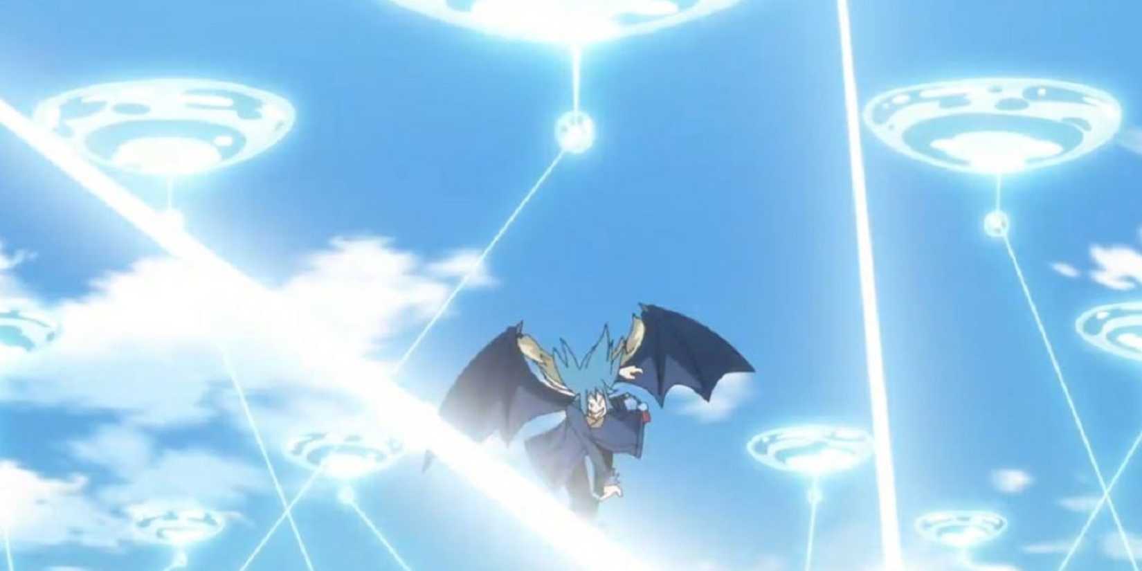 rimuru using his god's wrath ability