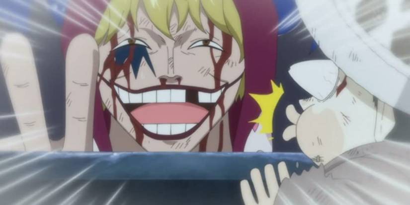 rosinante's is smiling awkwardly for law