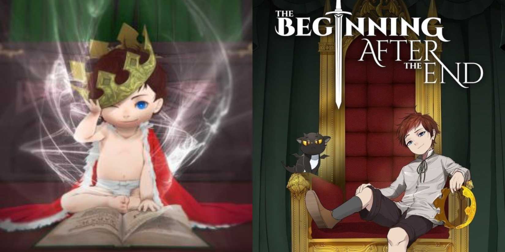 arthur as a child wearing a crown