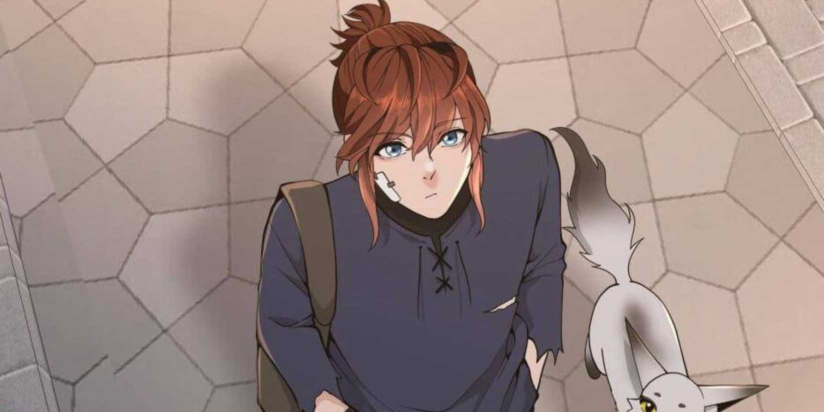 arthur walking with his dragon bond