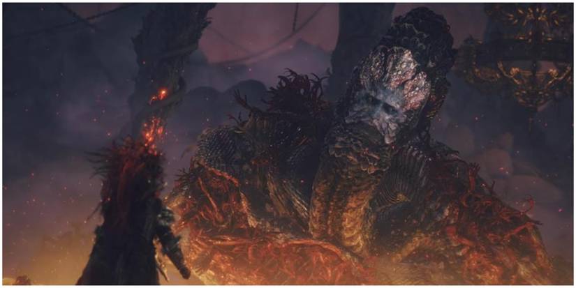 Cutscene of meeting Rykard.