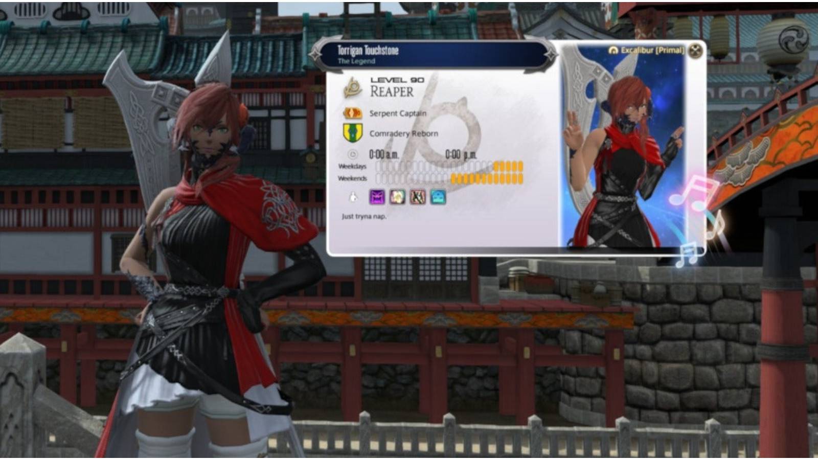 Au Ra with Adventure Plate.