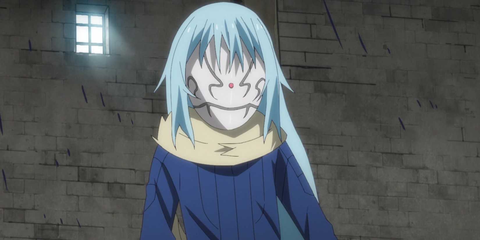 rimuru tempest wearing a mask