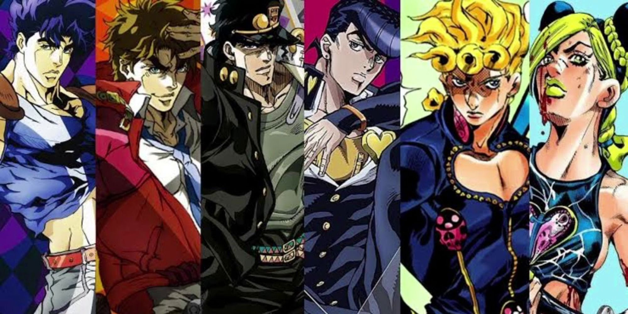 all the jojo protagonists