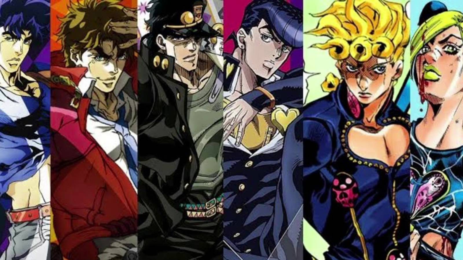 all the jojo protagonists