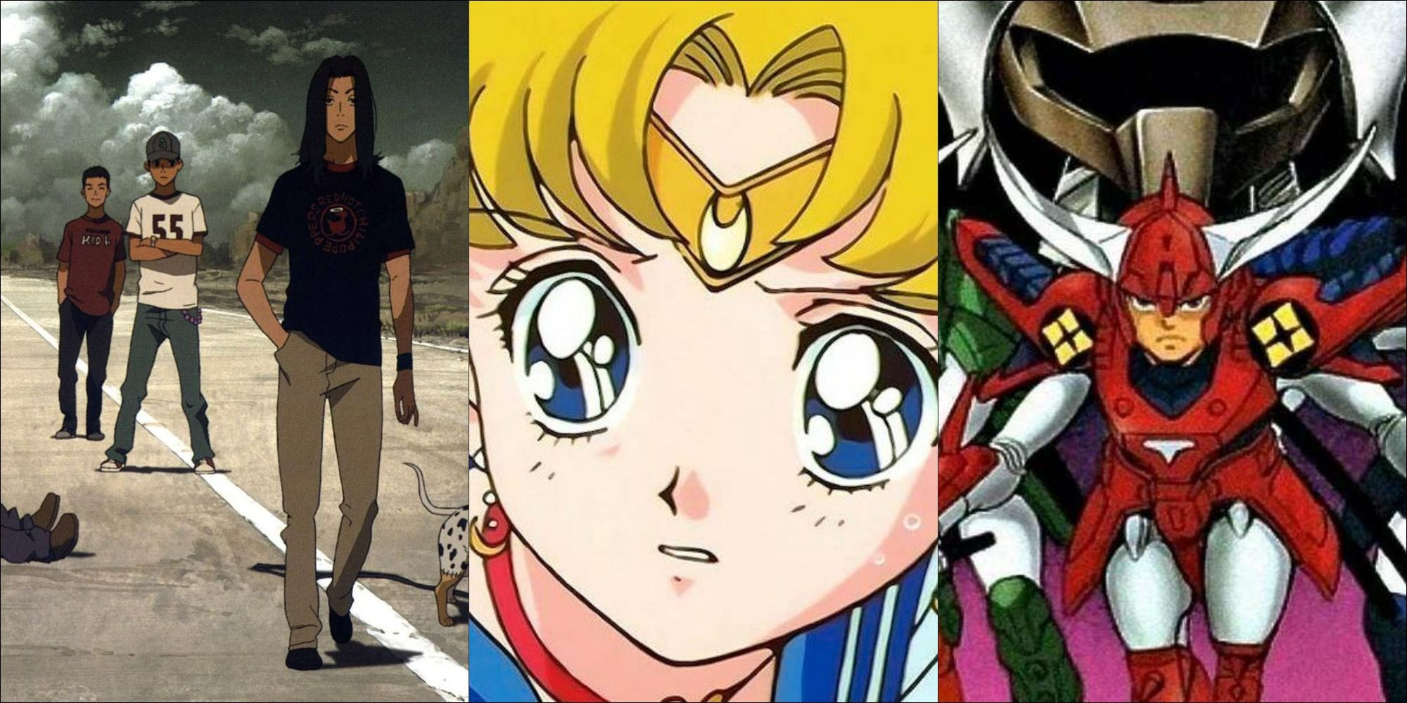 Characters from Beck, Sailor Moon, and Ronin Warriors