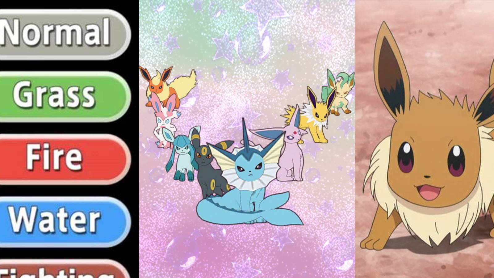 Pokemon Types That Still Need an Eevee Evolution, image size:1600x900