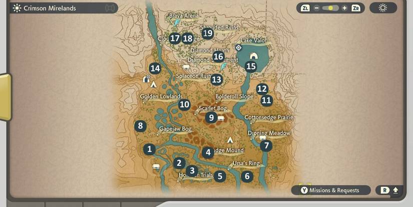 pokemon legends arceus crimson mirelands