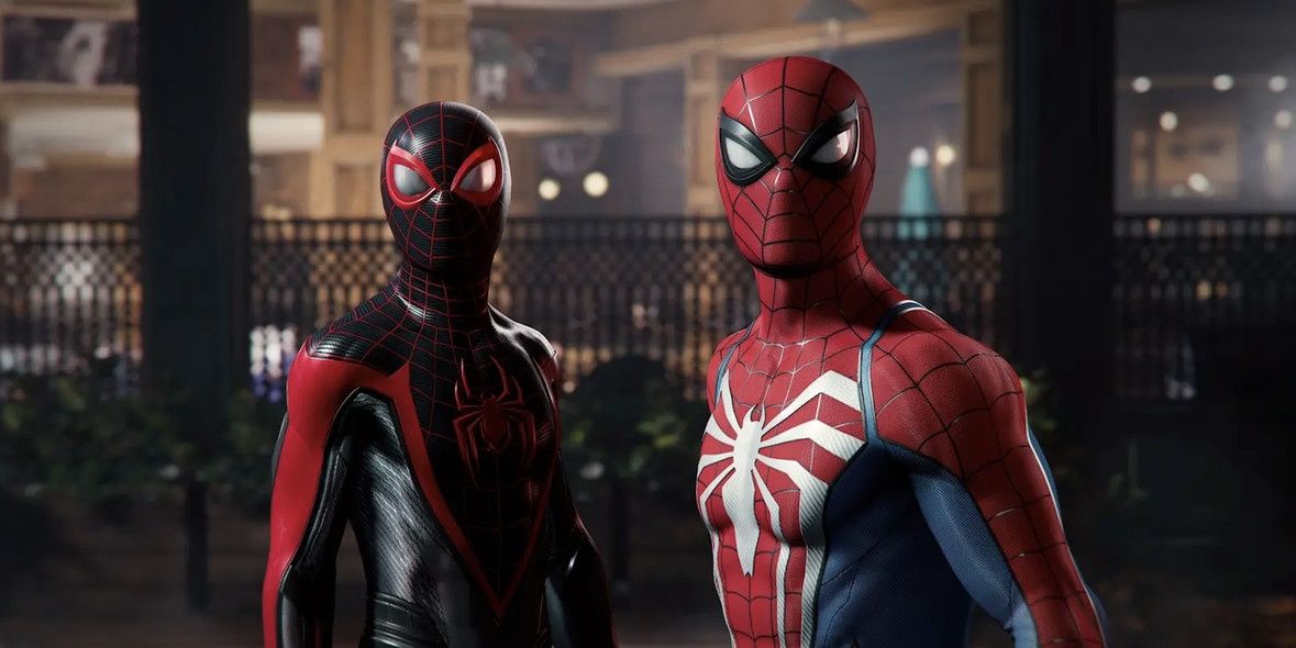 ps5 spideman miles with peter 