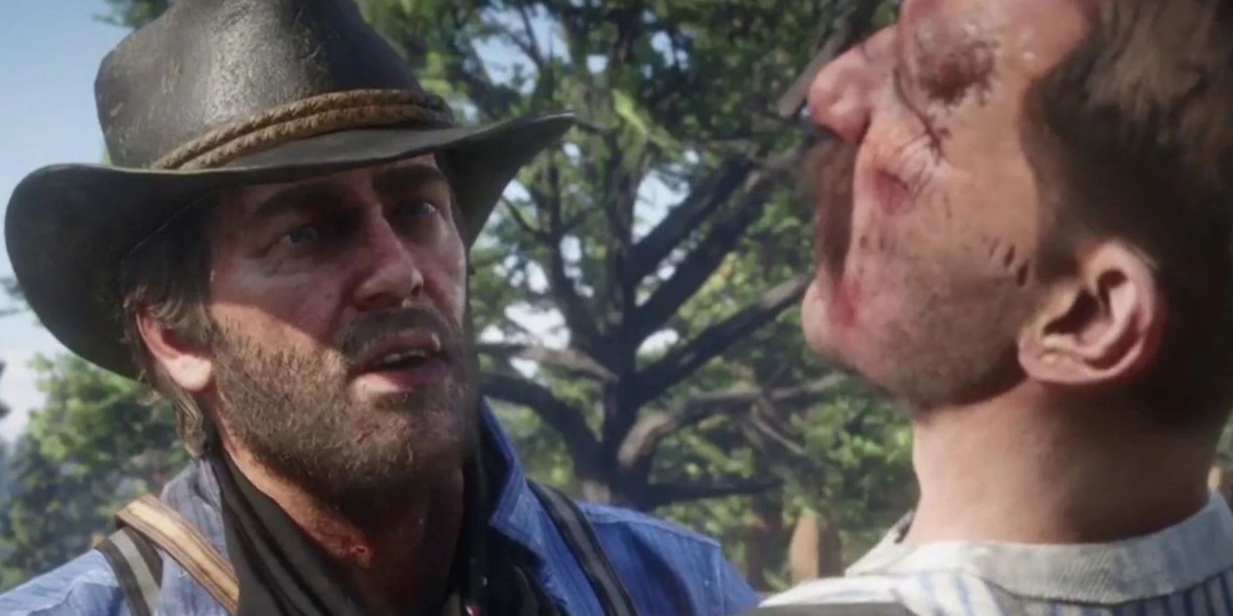 Bizarre Red Dead Redemption 2 Video Shows Arthur Vomiting on Jack