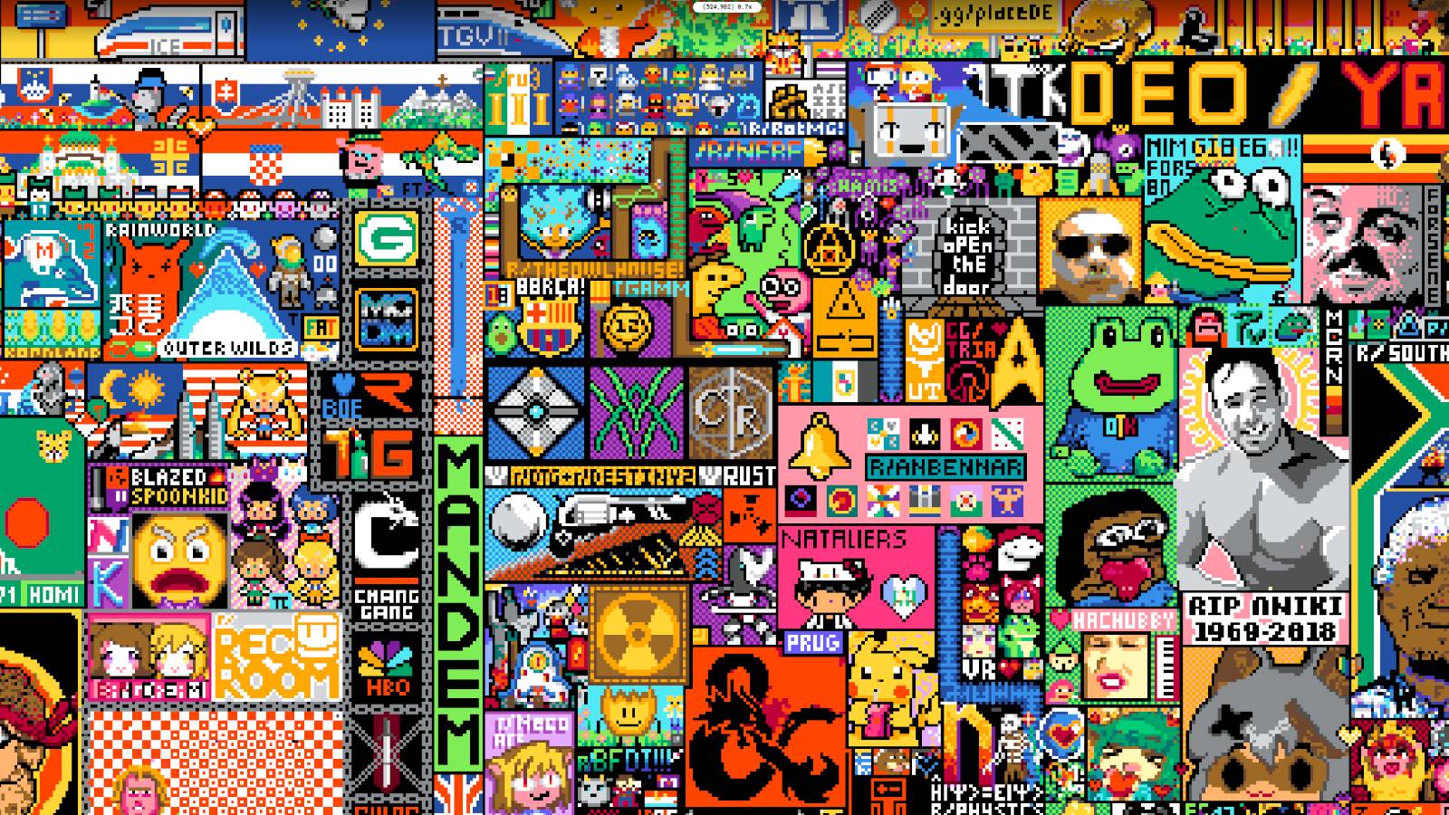 /r/place day four