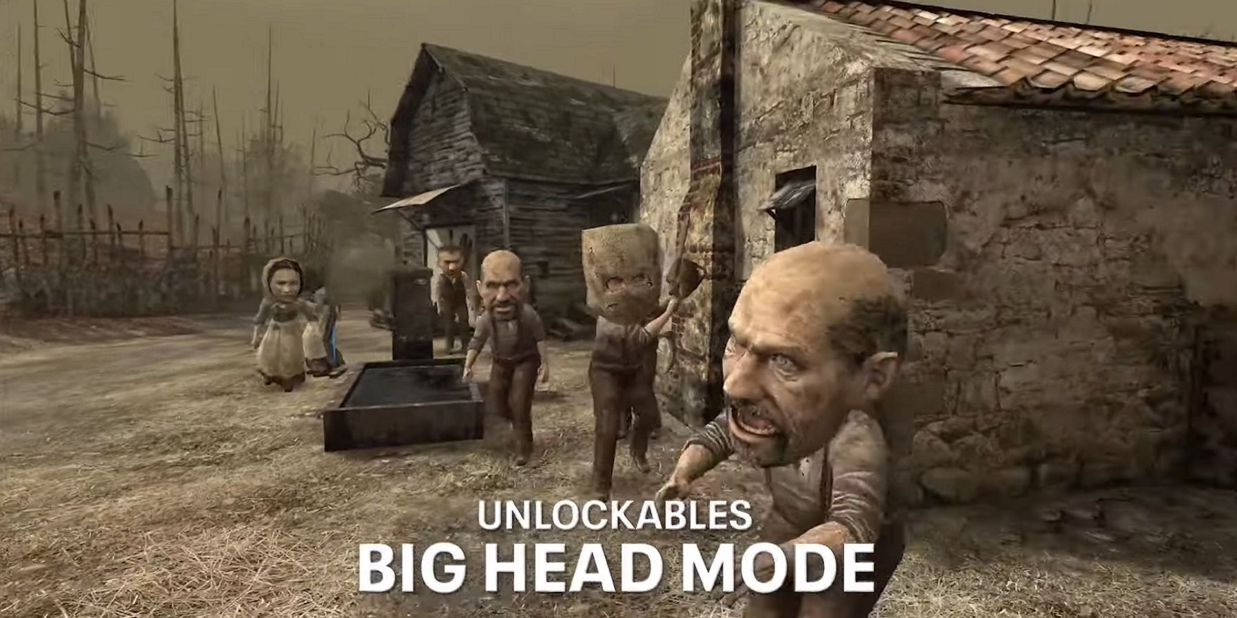 resident evil 4 vr mercenaries big head mode