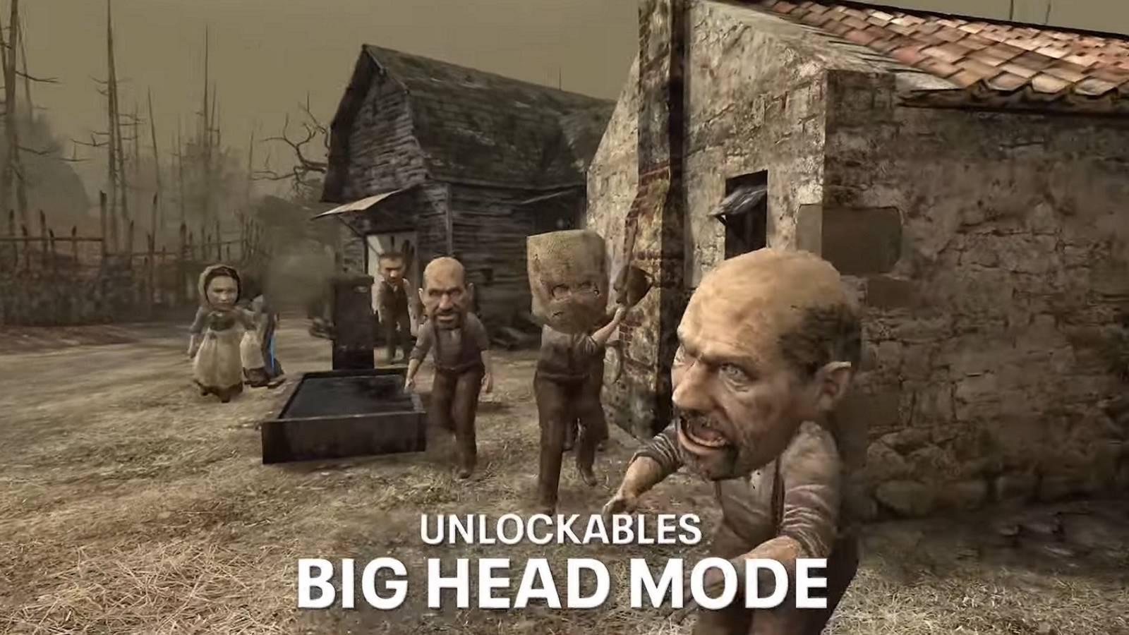 resident evil 4 vr mercenaries big head mode