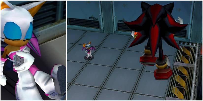 rouge the bat shadow the hedgehog