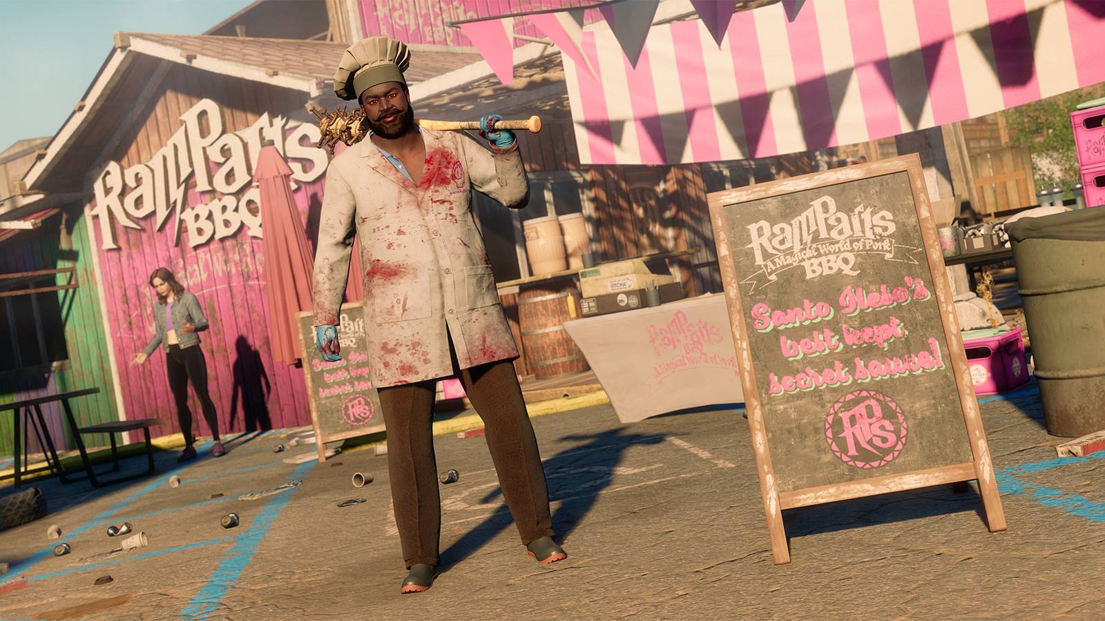 saints row bbq chef