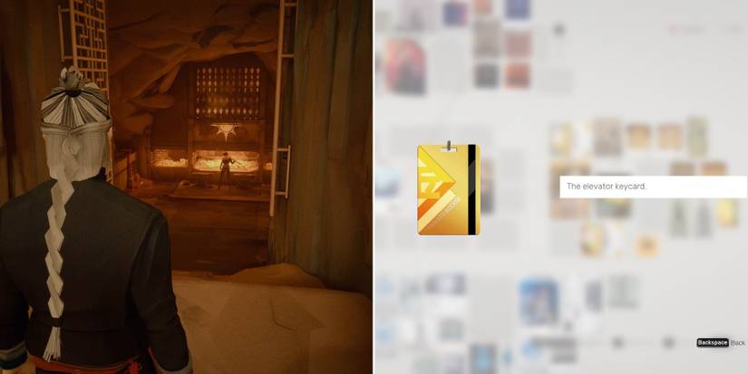 sifu underground tower elevator card