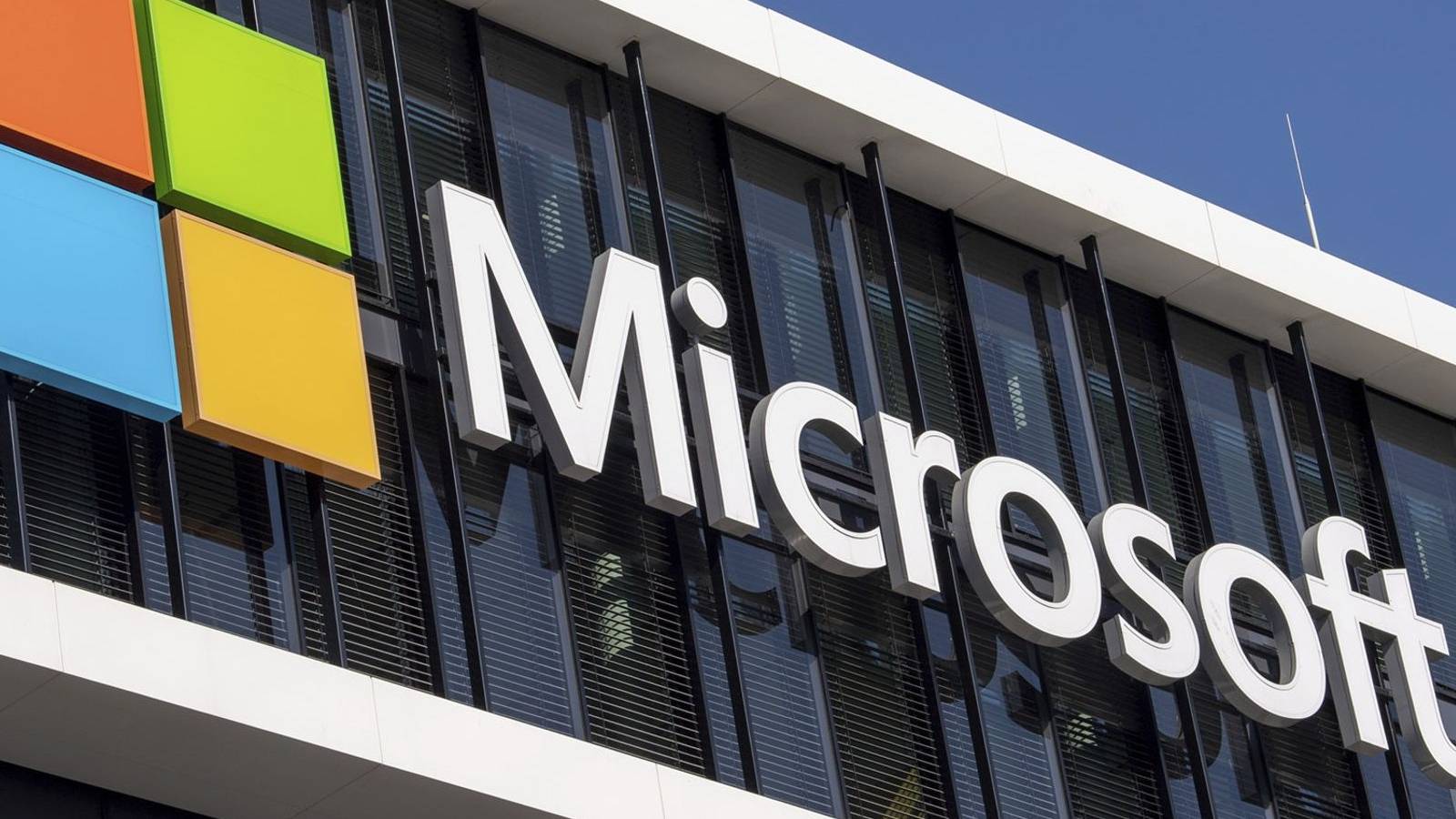 microsoft sign on building