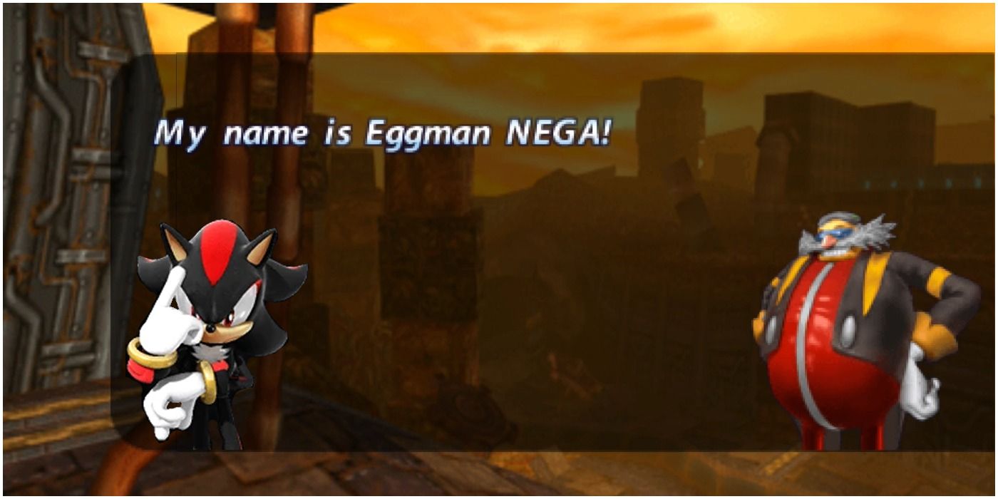 sonic rivals shadow the hedgehog eggman nega