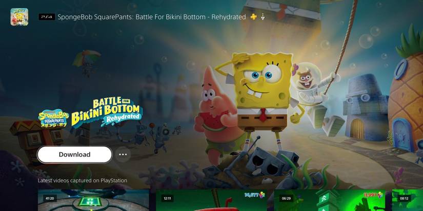 spongebob free ps plus early