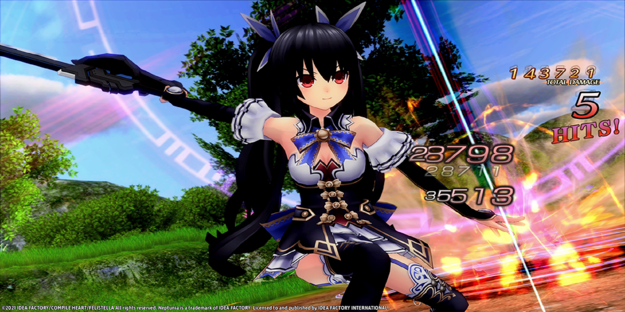 Noire in Neptunia ReVerse