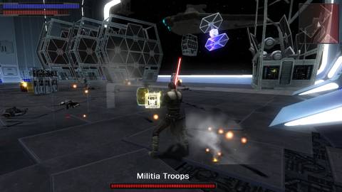 star wars force unleashed tie construction yard collectibles