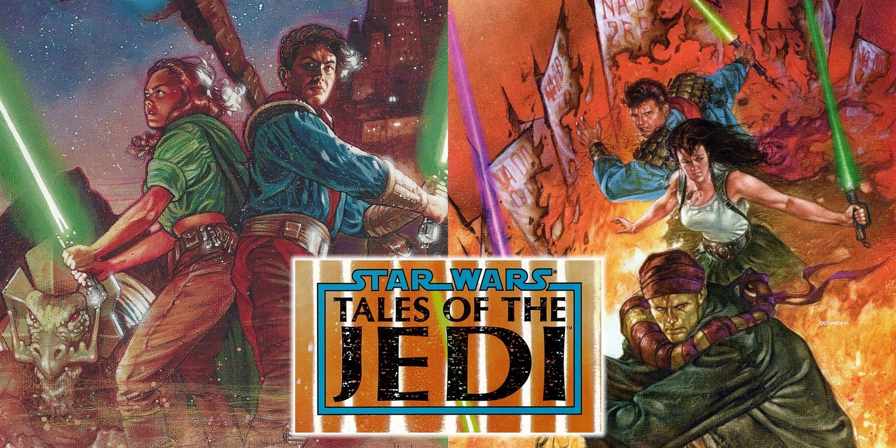 Star Wars Tales of the Jedi comics