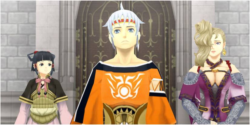 suikoden-5 the Prince and his companions