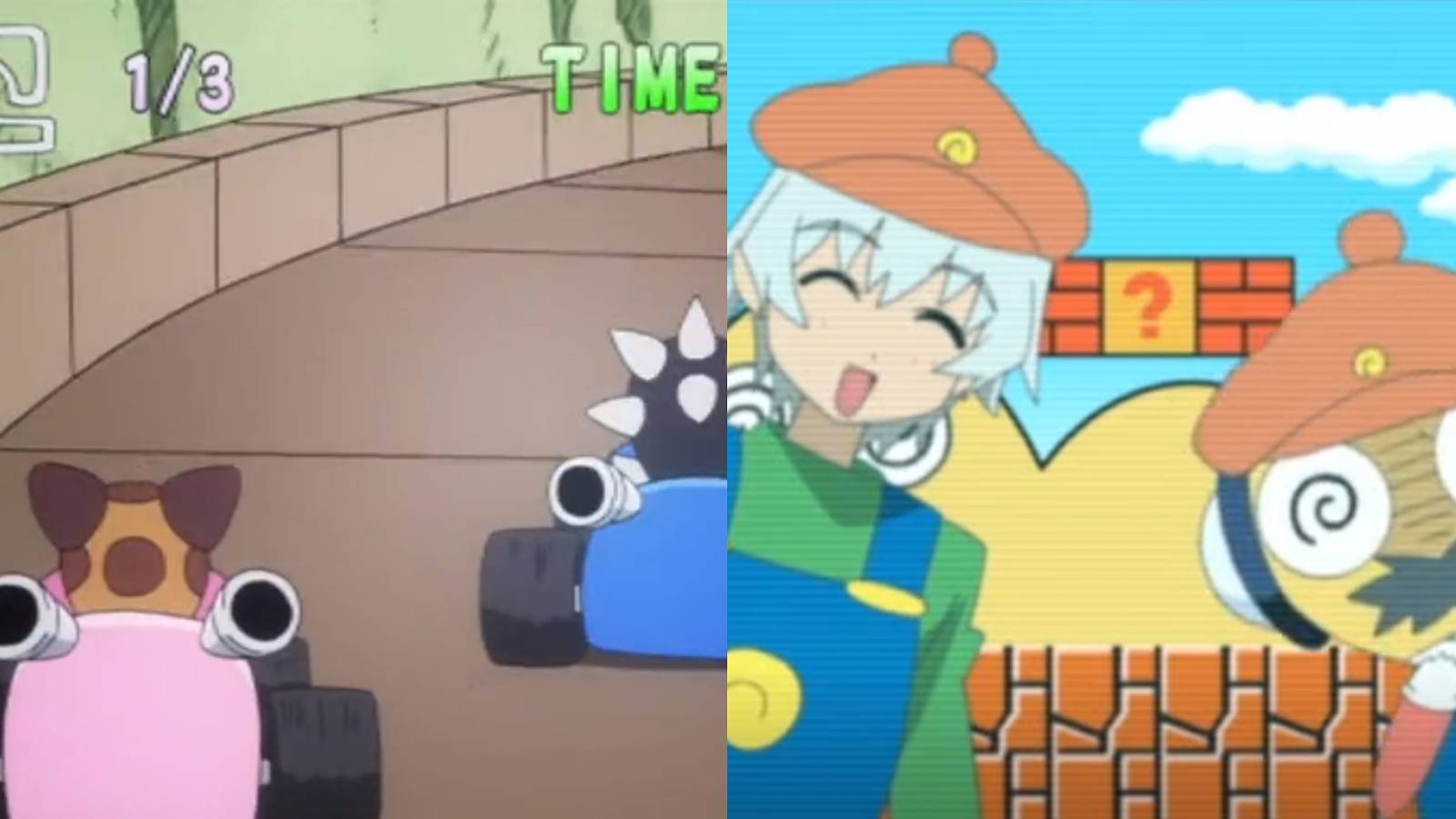 Super Mario References Rock Lee and His Pals and Sgt. Frog