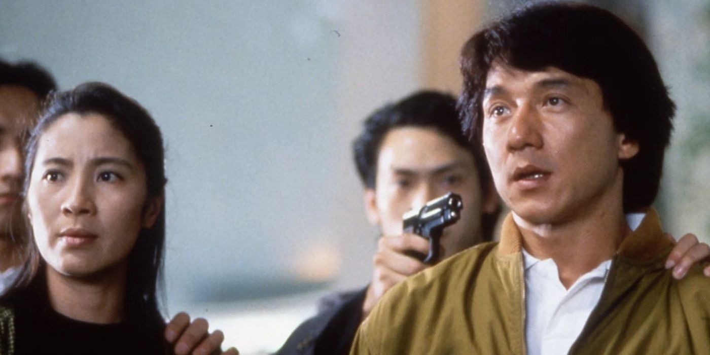 Supercop movie starring Jackie Chan and Michelle Yeoh 
