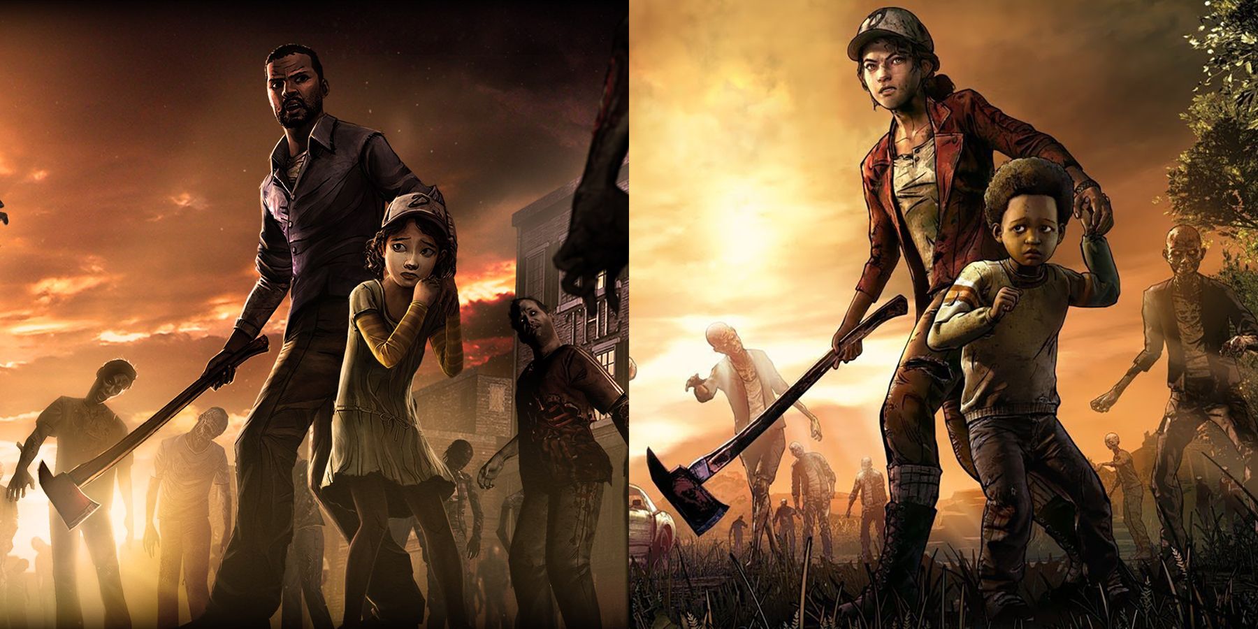 The Walking Dead The Final Season Clementine and AJ - Twdg - T