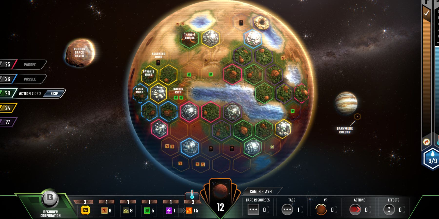 terraforming mars game
