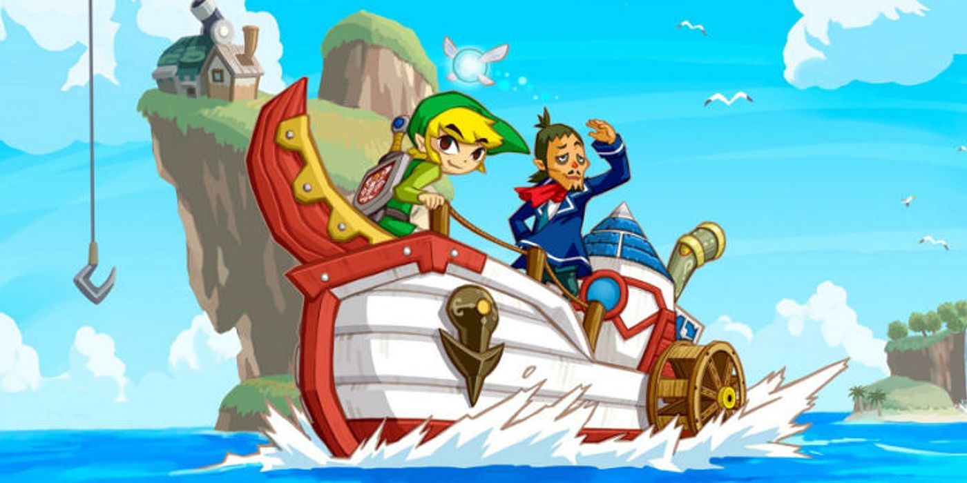 Phantom Hourglass Promotional Art Link