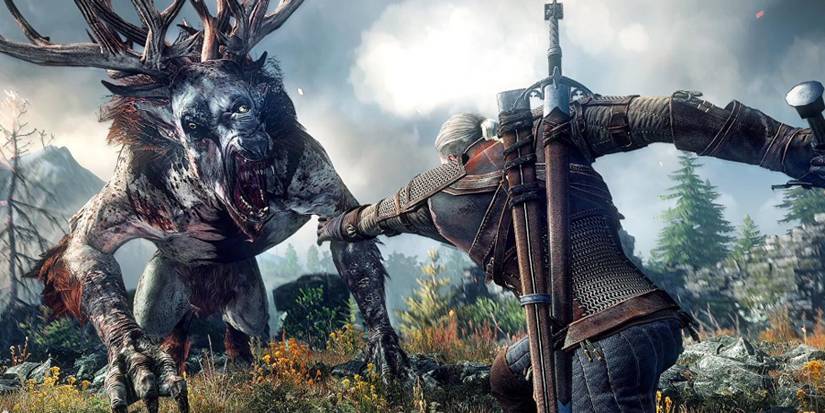 the witcher 3 fiend fight