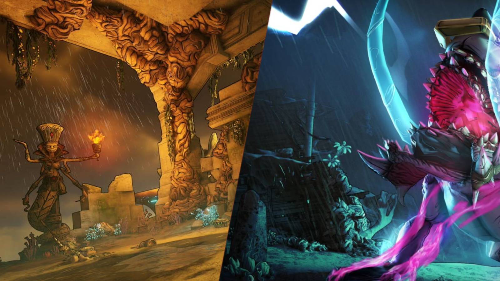 tiny tina's wonderlands first dlc coiled captors reveal trailer controversy fans unhappy paid content limited dungeon no story expansion no map