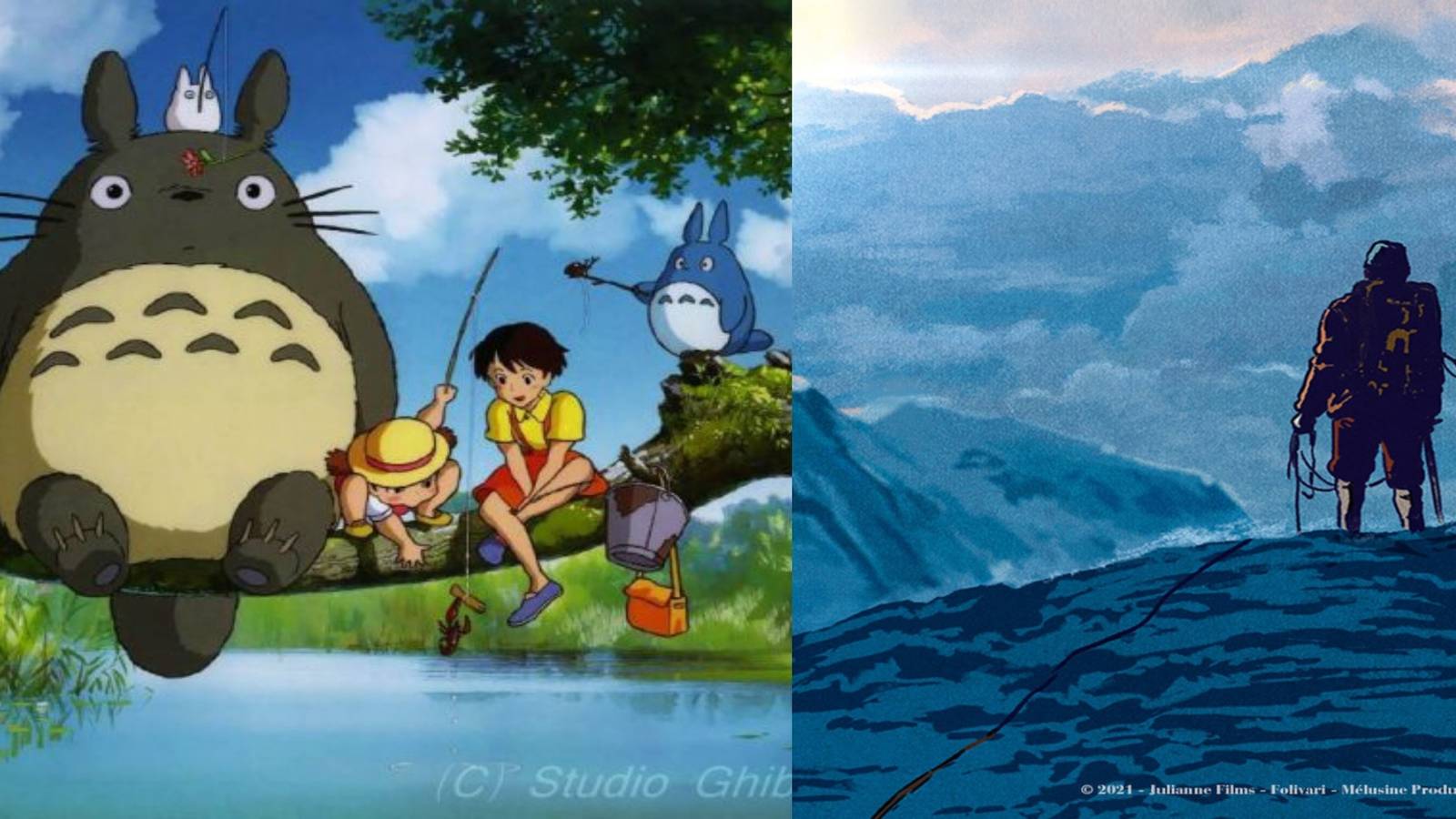 title image anime and nature My Neighbor Totoro Summit of the Gods