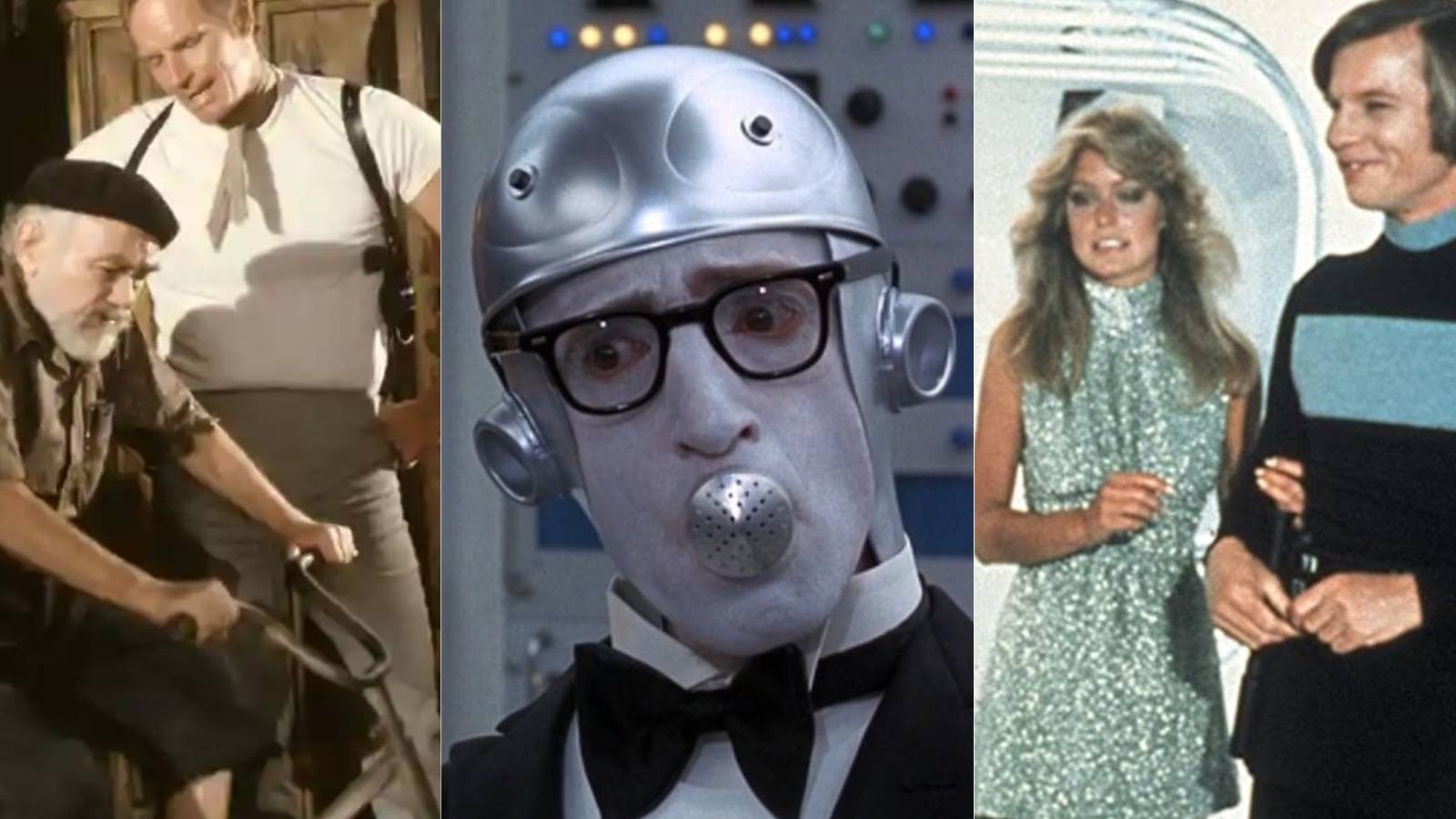 left to right: Soylent-Green, Sleeper, Logans-Run