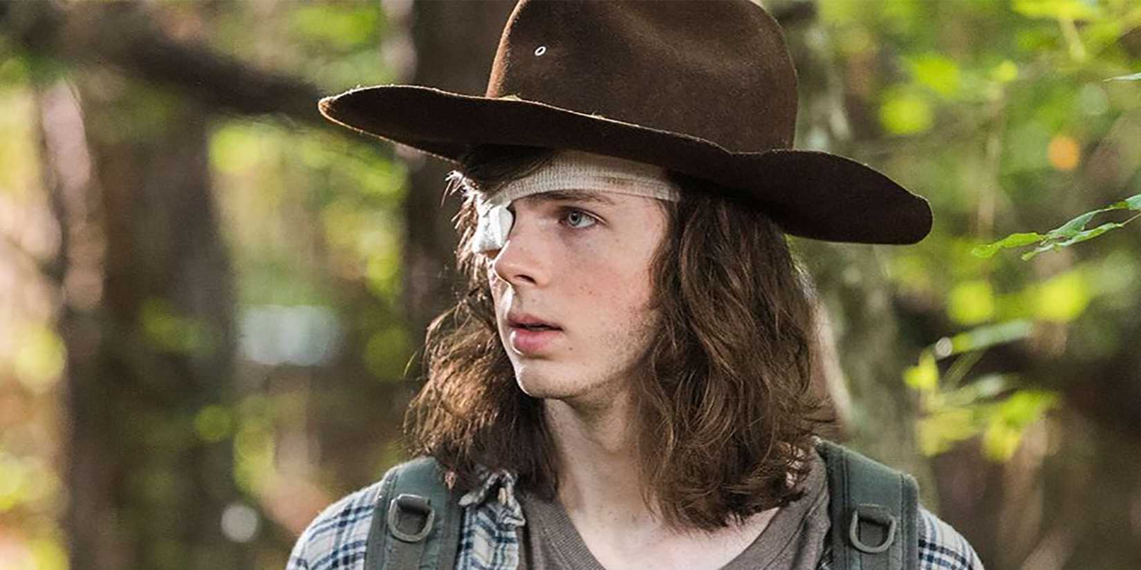 Carl Grimes from The Walking Dead.