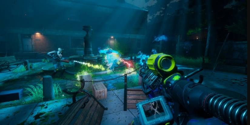 using the reaper weapon on a ghost in midnight ghost hunt